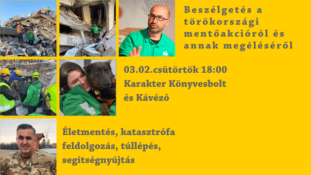 Beszélgetés a törökországi mentőakcióról és annak megéléséről
