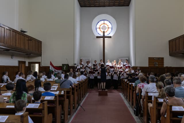 Protestáns találkozás a várban