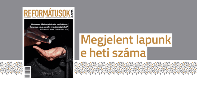 A Reformátusok Lapja március 22-i számából