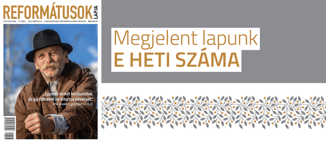 A Reformátusok Lapja március 29-i számából
