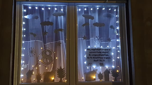 Advent vasadi módra
