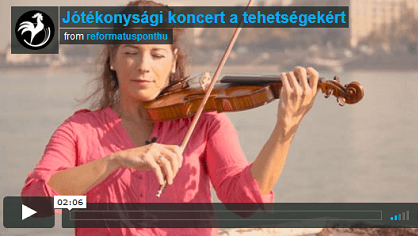 Jótékonysági koncert a tehetségekért