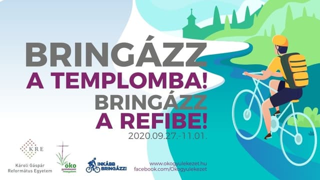 Bringázz a templomba! Bringázz a Refibe!