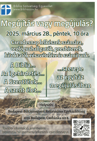 Megújítás vagy megújulás? – csendesnap lelkészeknek