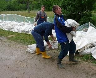 Árvízi segítségnyújtás - ez történt