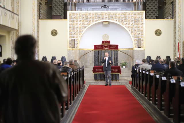 Isten jelen van a belvárosban is