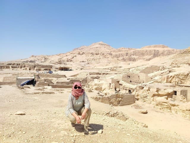 Keresztyén múzeumpedagógusként egy egyiptomi ásatáson